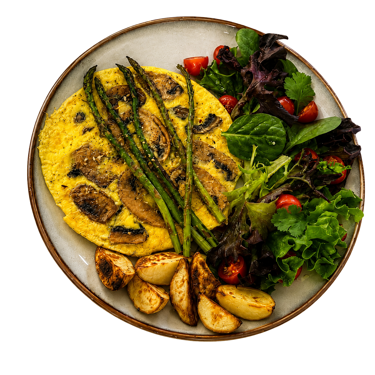 Mushroom Omelette