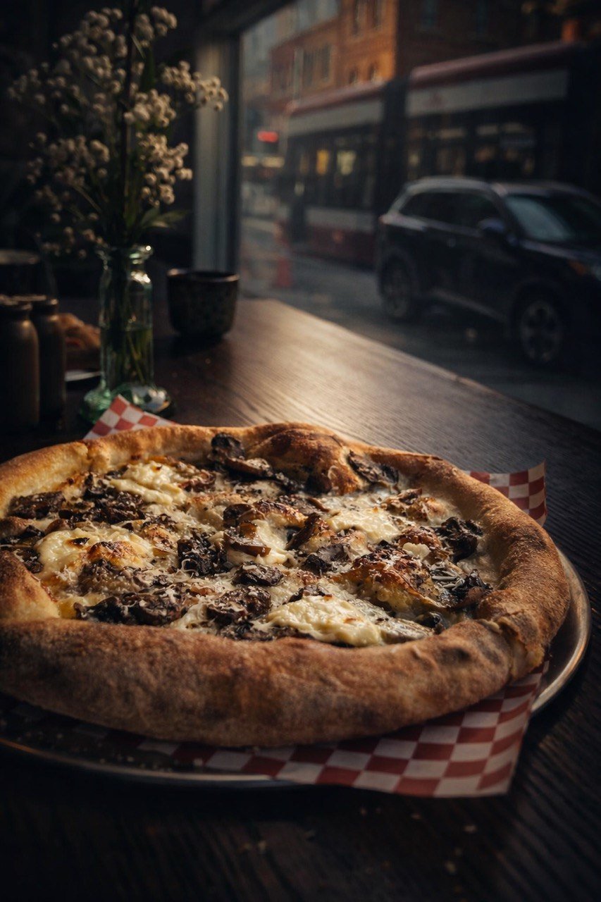 Truffle Mushroom Pizza